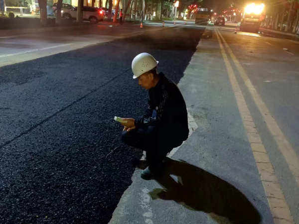 沥青温度测量